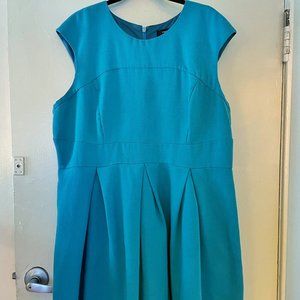 Teal mod Dorothy Perkins skater dress UK20/US16